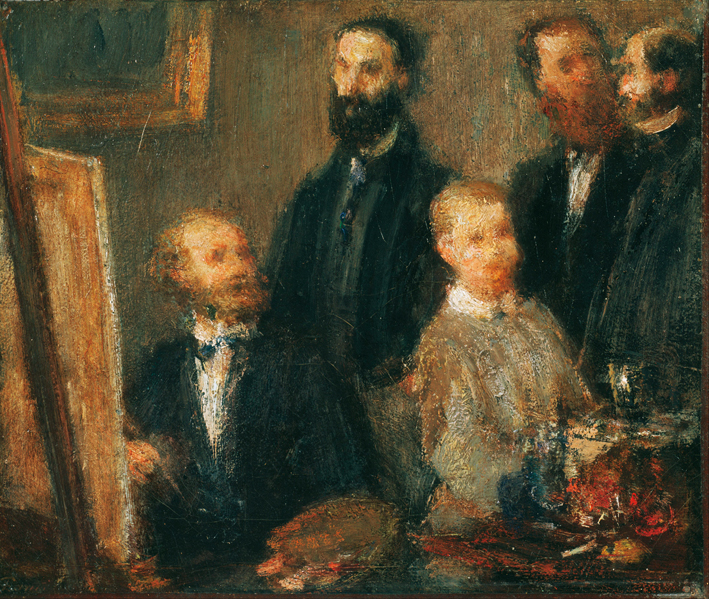  方丹·拉图尔 Fantin-Latour 静物 (10)